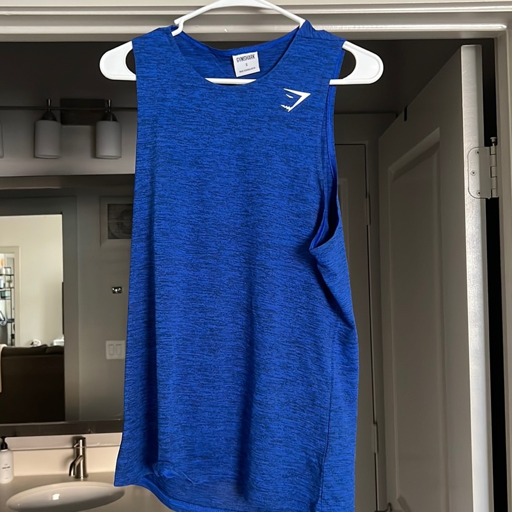 Blue GymShark Tank Top